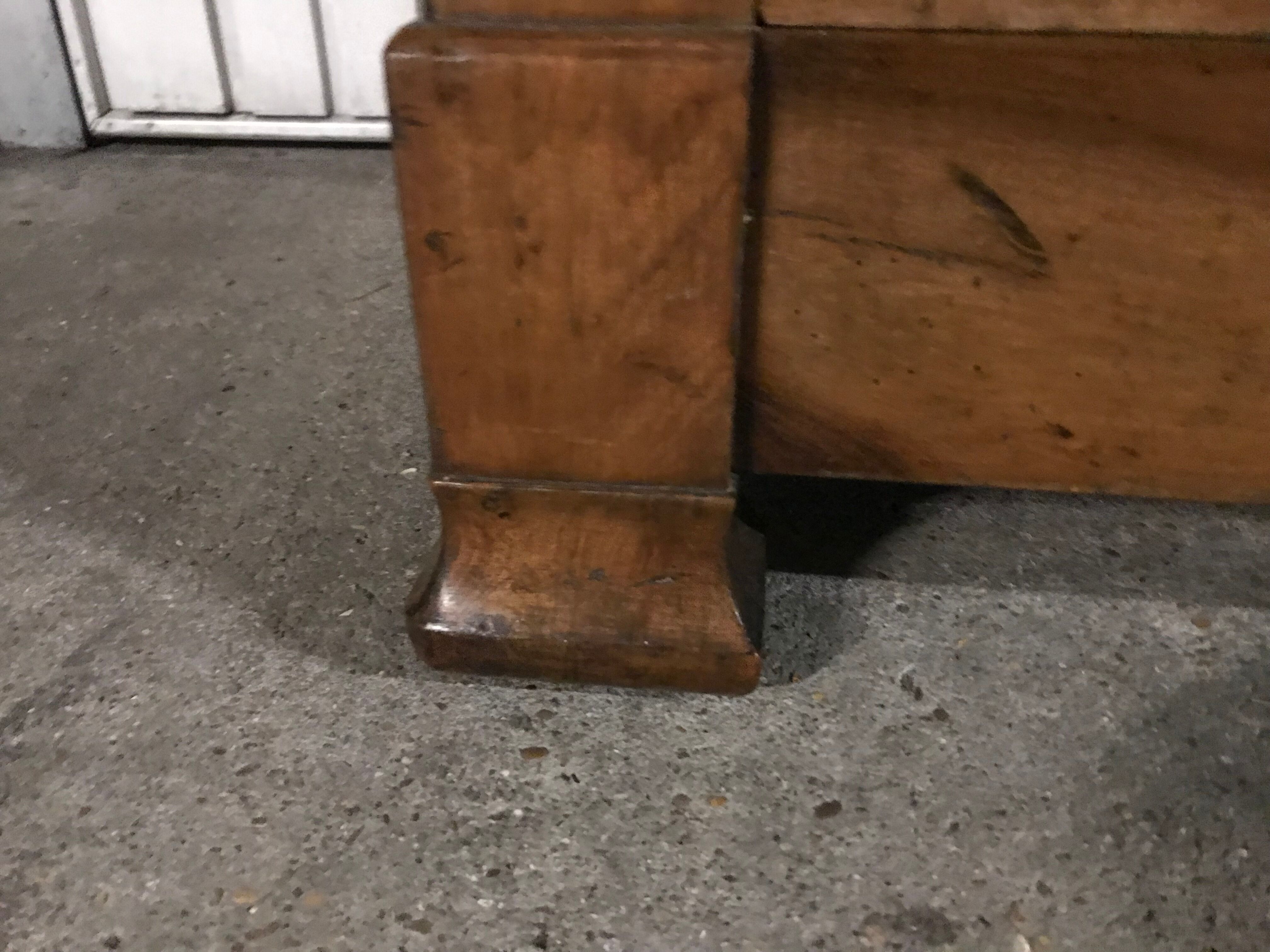 Chest of drawers  Louis Philippe old walnut