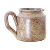 Pyrite sandstone jug, vintage