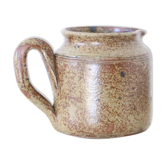 Pyrite sandstone jug, vintage