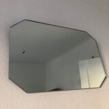 Beveled mirror octagonal 1930 54x36cm