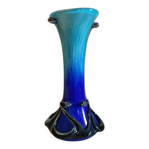 Vase style Art-Nouveau - verrerie biot