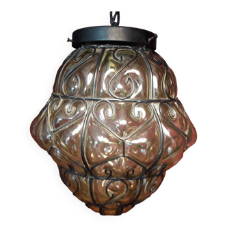 Venetian Murano glass lantern