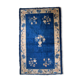 Tapis ancien chinois peking fait main 125cm x 195cm 1900s