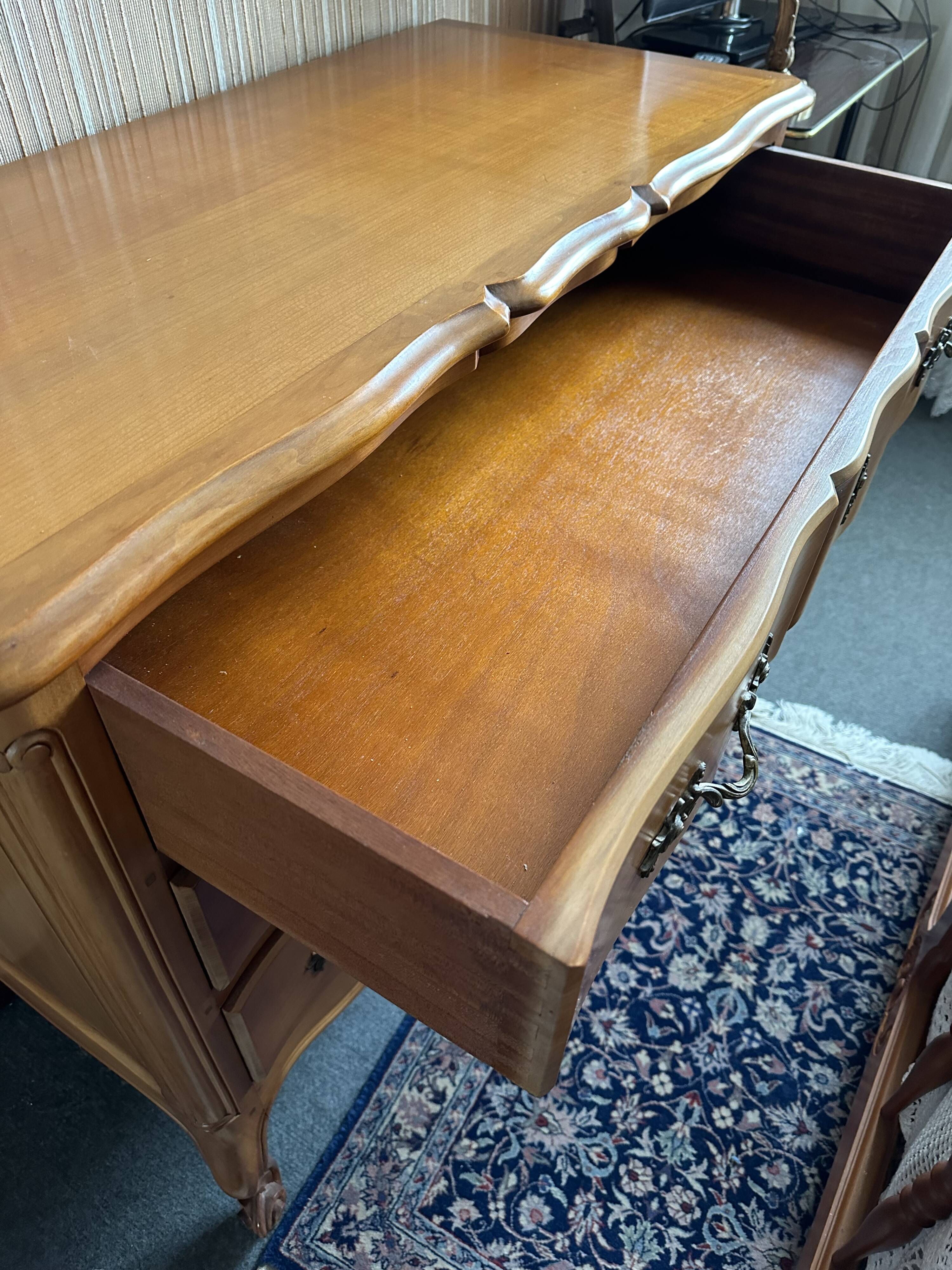 Louis XV style mid-century chest of drawers