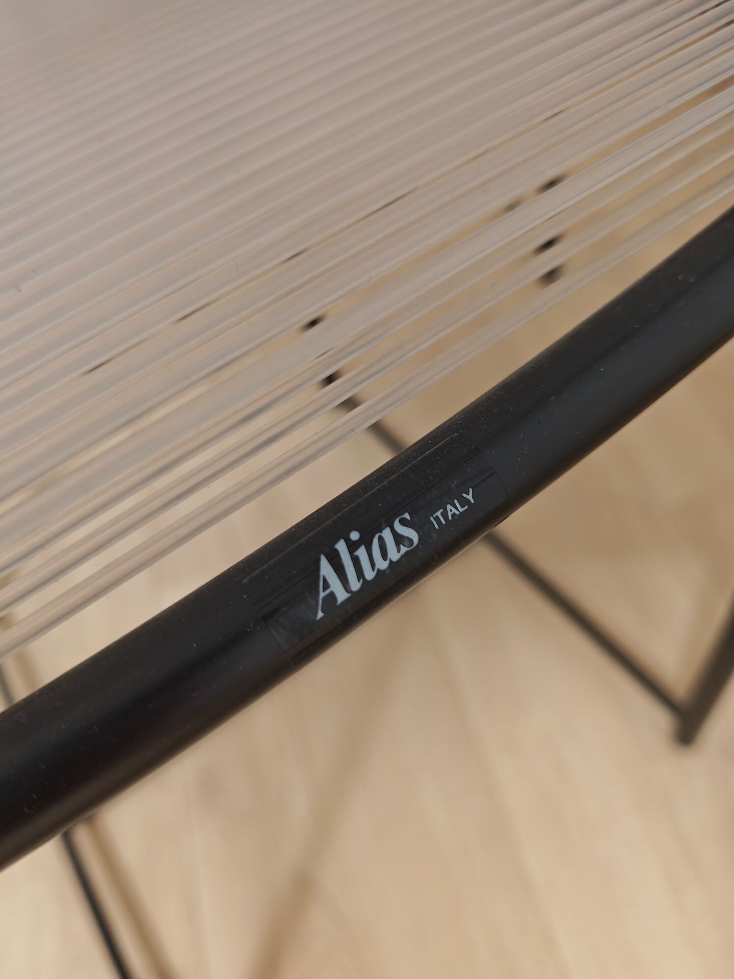 8 vintage Spaghetti chairs - By Belotti for Alias