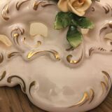 Ancient candlestick two porcelain branch