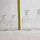 Set of four bottles of chemistry, 250 ml and 125 ml