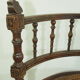 Traditional canning corner chair