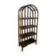 Rattan bookcase shelf