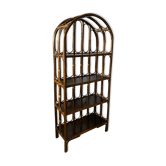 Rattan bookcase shelf