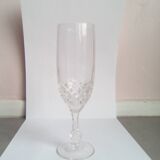 Set of 5 Lumiarc champagne flutes from the 70s