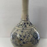 Vietnam large bottle blue bench H 35,5 cm