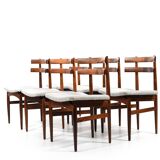 Set of six Poul Hundevad Model 30 Chairs 1960s