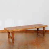 Scandinavian low bench