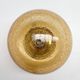 Amber colored mushroom ceiling or wall lamp, 1960s