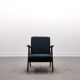 Mid Century Easy Chair Model B - 310 Var in Blue Boucle
