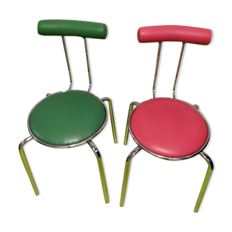 2 chaises design Italie