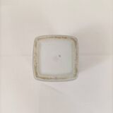 Blue and white square porcelain vase – Asian style / Delft blue