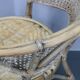 1970s Set of Four Rattan Chairs, Italy
