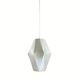 Pair space age cocoon hanging lamps, Germany 1960s
