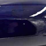 Large ceramic art deco vase by Odyv blue sèvres