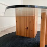 Coffee table "lagun", square model, sweden, ikea 1980