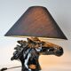 Ceramic horse lamp 1980