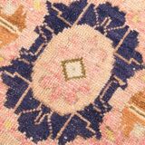 5x9 Pink & Navy Blue Soft Pastel Persian Rug, 152x272Cm SK 20089