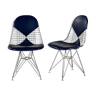 Pair of chairs Bikini BKR-2 Eames edition Herman Miller 60s