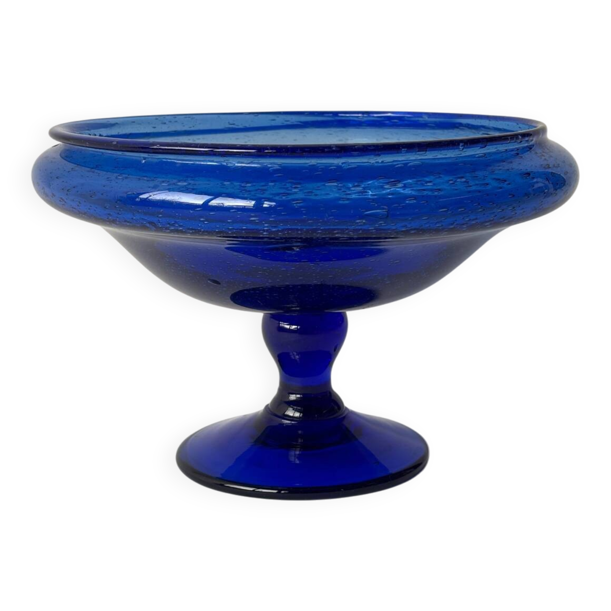 Large blown glass bowl