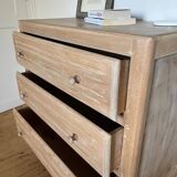 Commode en sapin patiné – 3 tiroirs