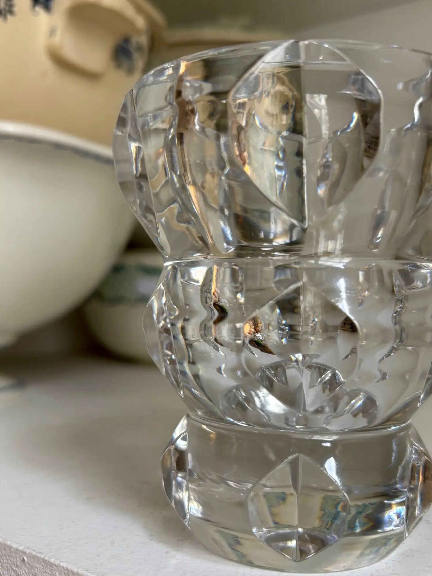 Daum crystal vase