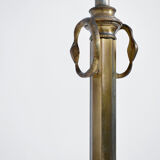 Zoomorphic bronze floor lamp base, 1960s.