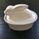 Terrine lapin en porcelaine