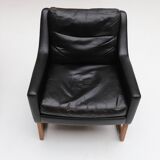 Pair of leather armchairs by Rudolf Bernd Glatzel for Kill International 1960