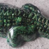 Accolay crocodile in glazed ceramic