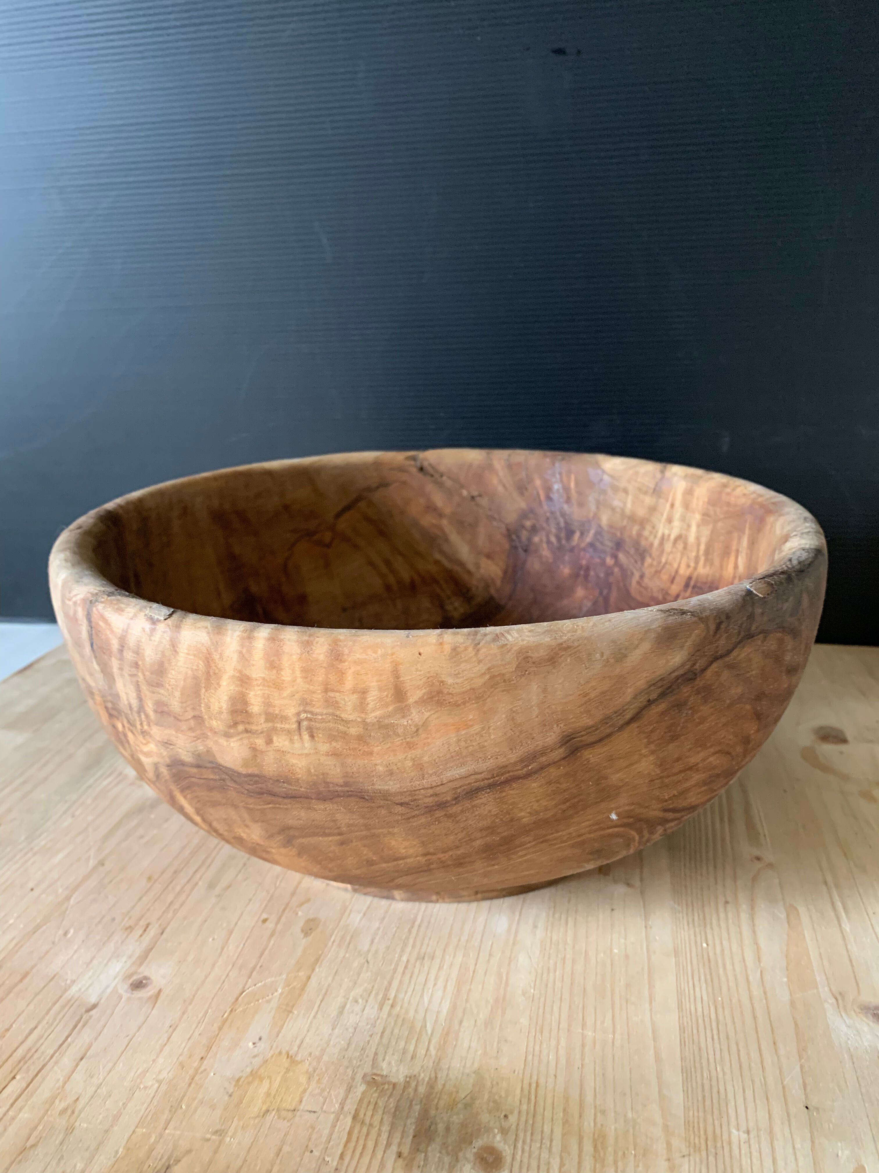 Saladier en bois