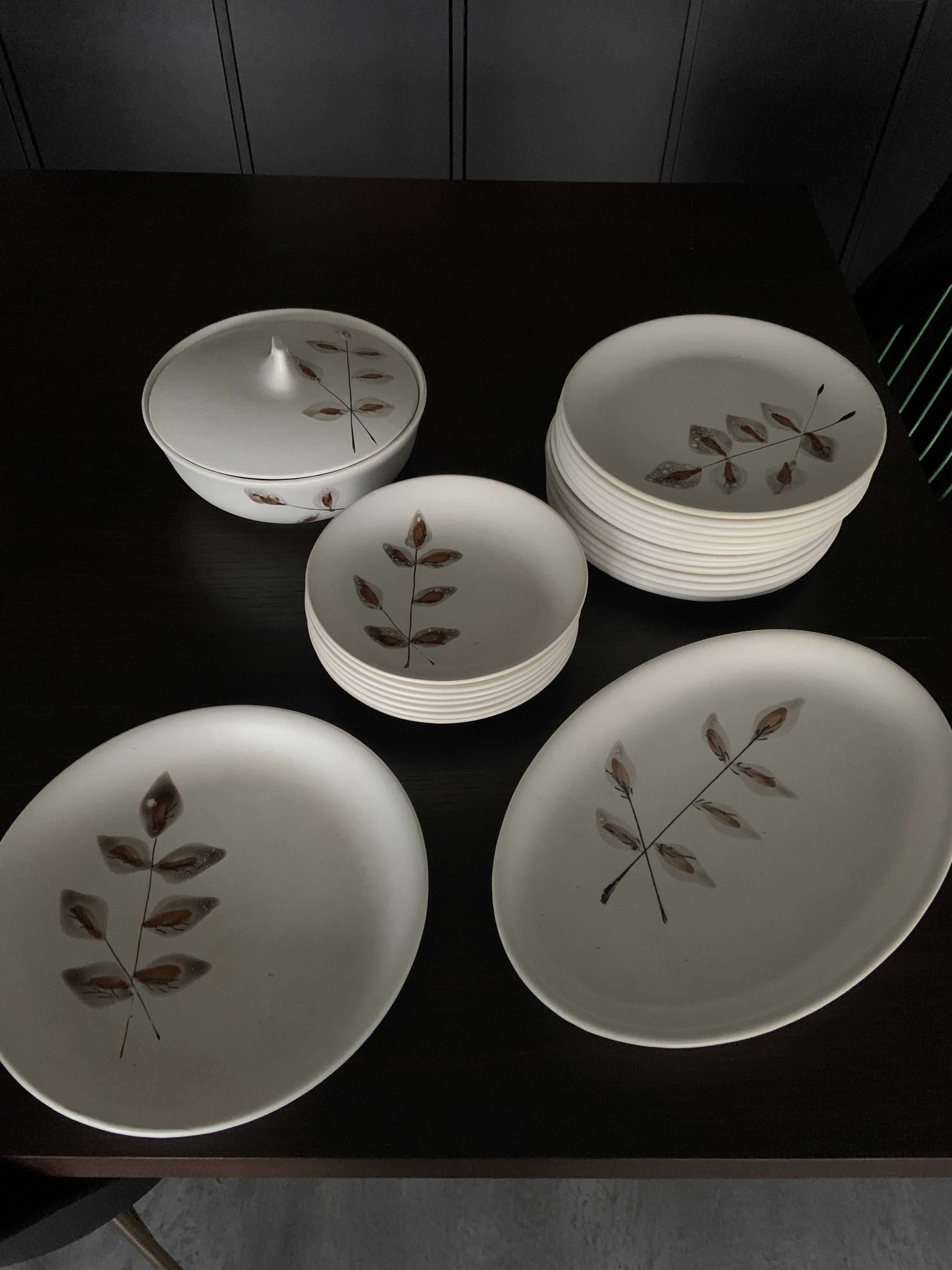 Niderviller plate set dinner service