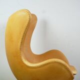 Leather Egg Chair by Arne Jacobsen for Fritz Hansen Limited Anniversary Edition