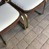 6 chaises cesca Marcel Breuer Italie 1970