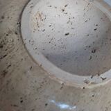 Empty travertine pocket