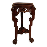 Guéridon chinois en bois massif