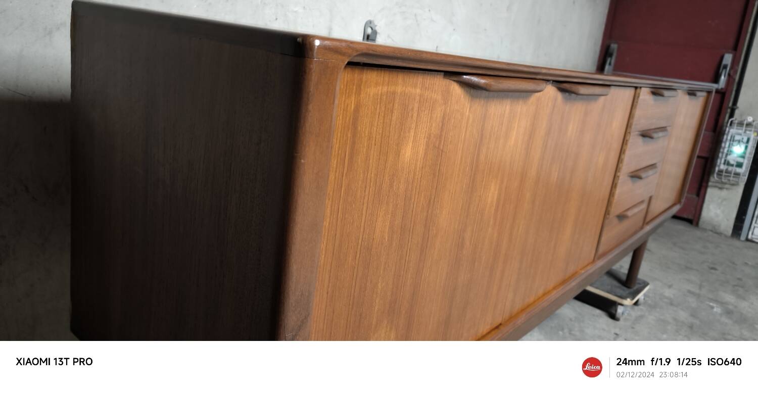 Vintage Scandinavian teak sideboard 1960