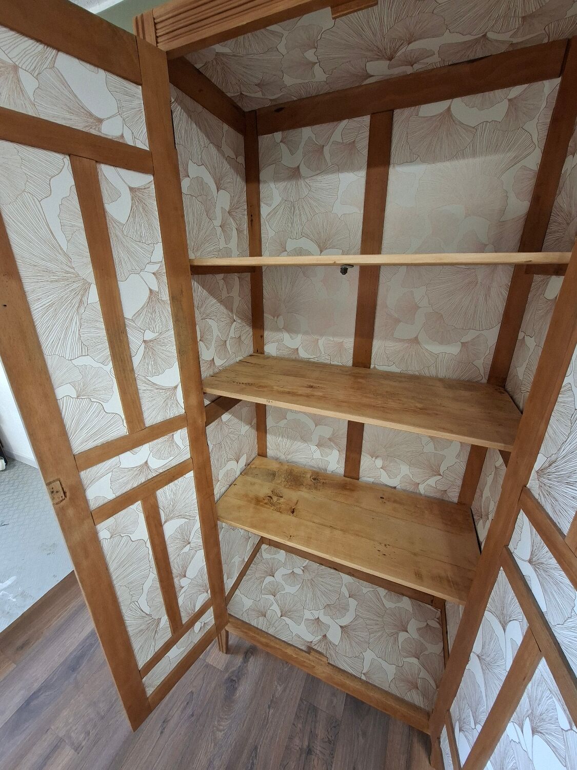 Renovated Parisian wardrobe