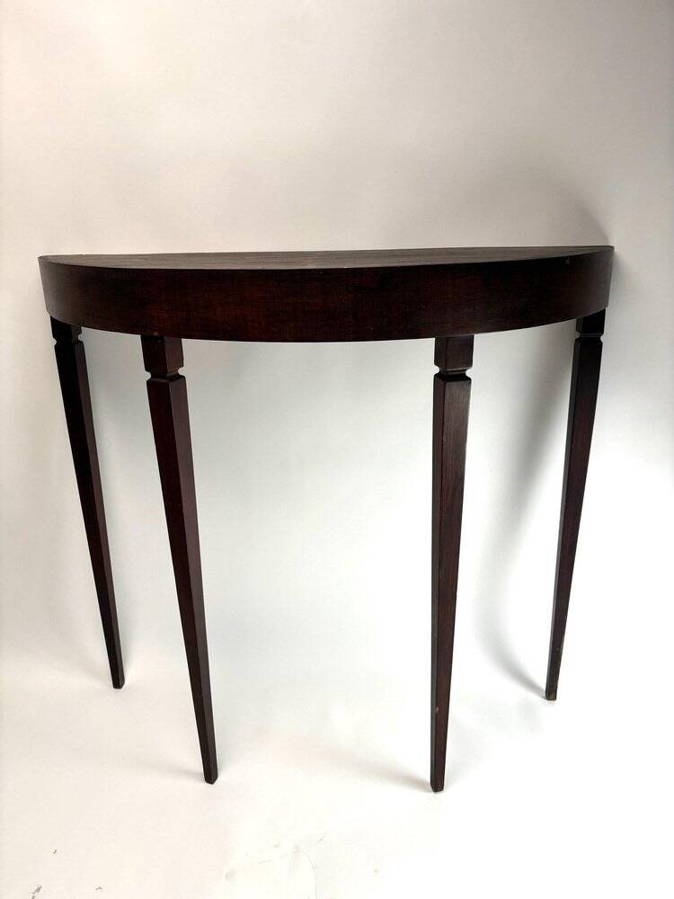 Italian Wooden Console Table in the style of Paolo Buffa Style, 1930s