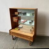 Mid-Century 1960’s mirrored display cabinet by Turnidge of London
