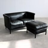 vintage sofa + ottoman | sitting area | A. Citterio | Moroso