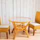 Table en bambou et rotin