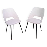 Pair of barrel chairs 1950