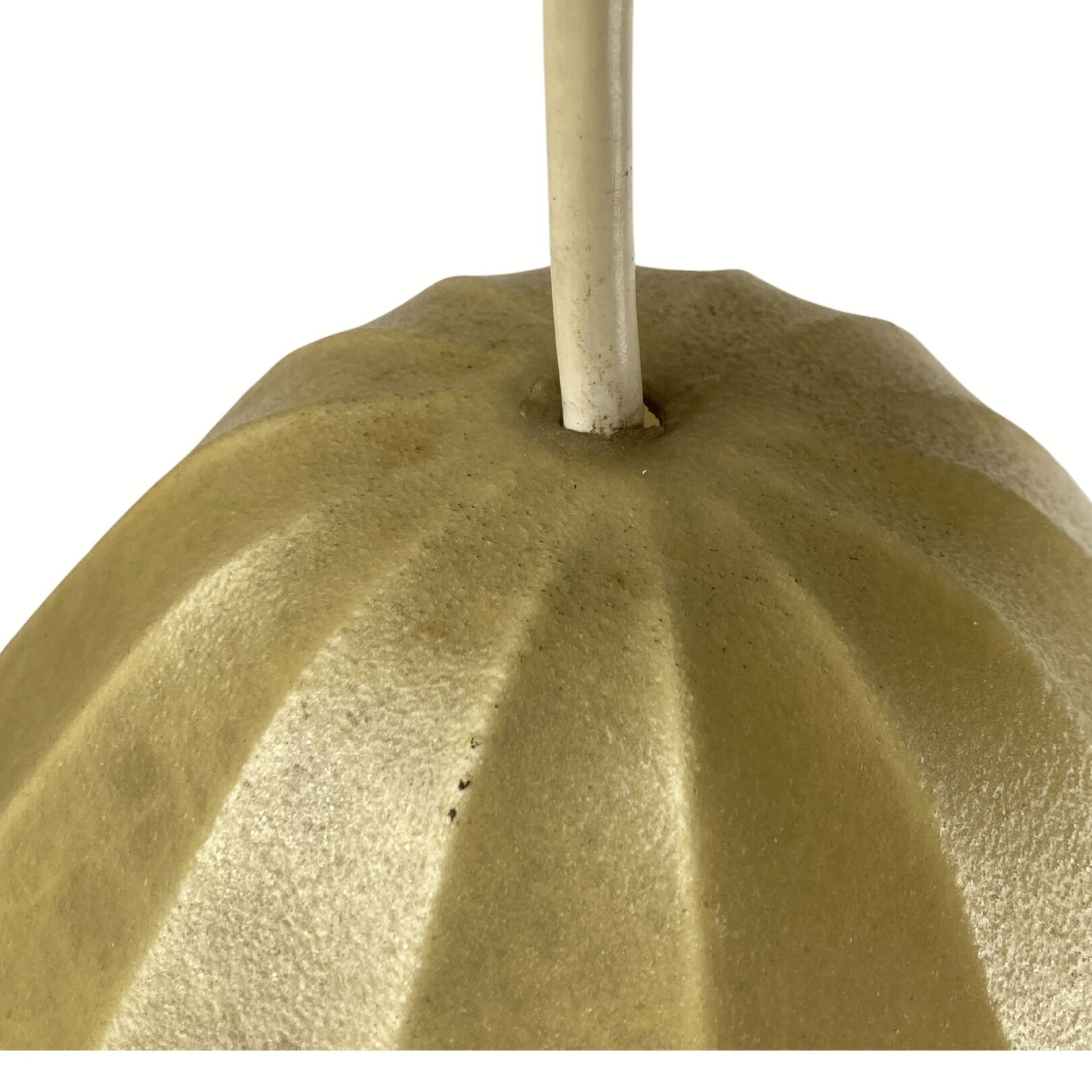 Cocoon space age lantern pendant, Germany 1960s